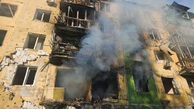Aftermath of Russian drone attack on Pavlohrad: Civilian casualties and destruction