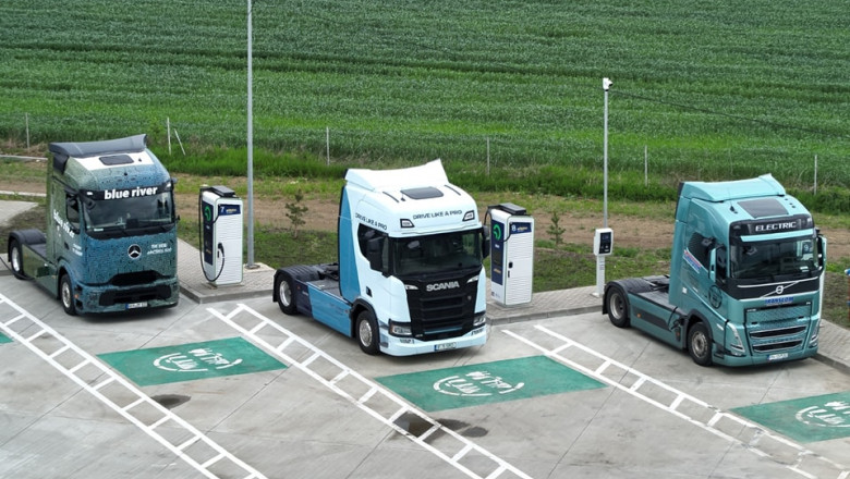 Primul hub de mare putere din România pentru încărcarea autovehiculelor electrice. Unde sunt staţiile dedicate vehiculelor grele
