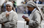 Faithful in St Peter's Square for the Second Day of Conclave for the Election of the New Pope, Vatican City, Vatican - 08 May 2025