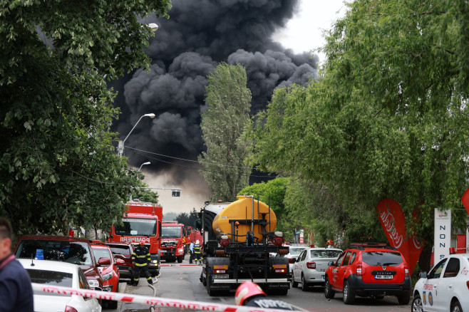 BUCURESTI - GIULESTI - INCENDIU - 8 MAI 2025