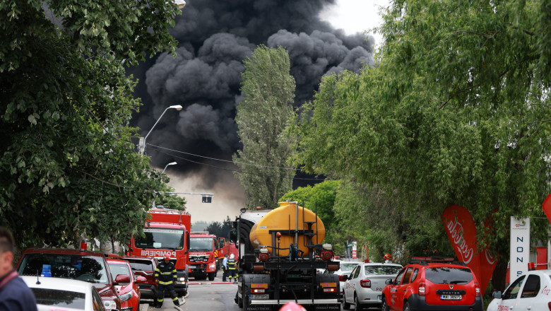 BUCURESTI - GIULESTI - INCENDIU - 8 MAI 2025