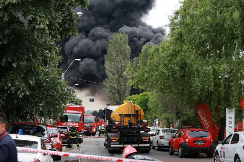 BUCURESTI - GIULESTI - INCENDIU - 8 MAI 2025