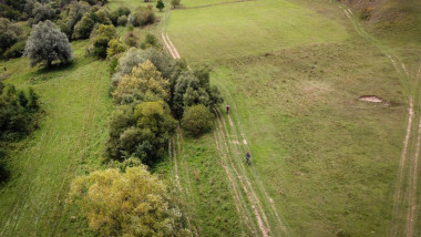 imagine aeriana cu via transilvanica
