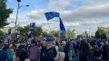 manifestanti pro europa magheru