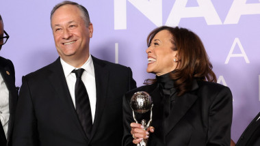 Doug Emhoff și Kamala Harris. Foto: Profimedia Images