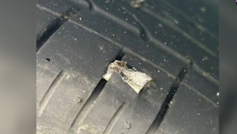VIDEO Haos pe o autostradă din Australia: Sute de maşini s-au ales cu cauciucurile sparte