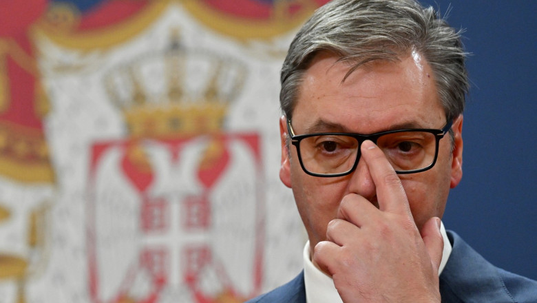 Președintele sârb și-a scurtat vizita în SUA „din cauza unei indispoziții”. Vucic avea programate întâlniri cu Trump