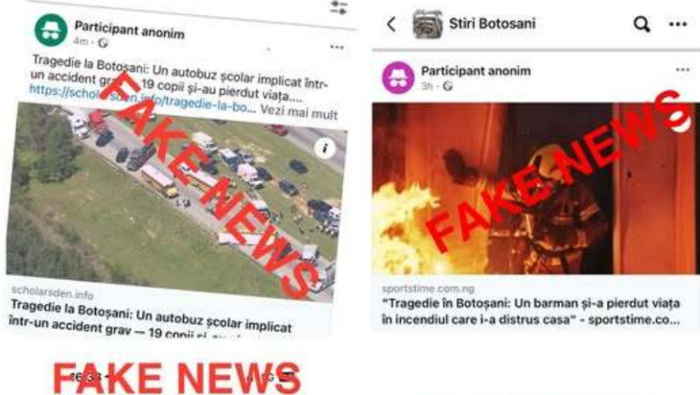 Atenționare ISU Botoşani: Știri false despre accidente grave, tragedii sau incidente, în județ. Evenimentele nu au avut loc