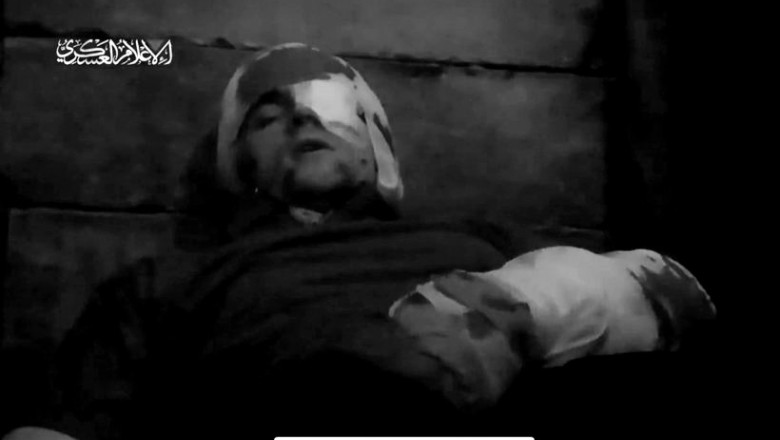 Hamas a difuzat un videoclip în care apare un ostatic israelian rănit, deținut în Fâșia Gaza