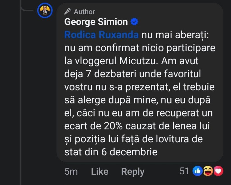 george simion micutzu