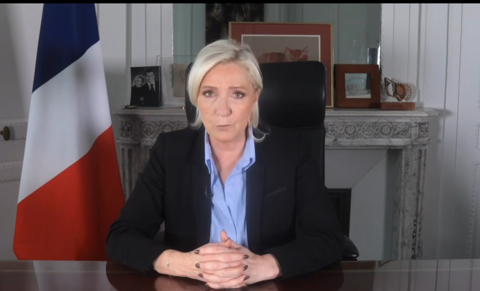 Marine Le Pen, lidera de extremă-dreapta din Franța, îl susține pe George Simion în turul doi al prezidențialelor