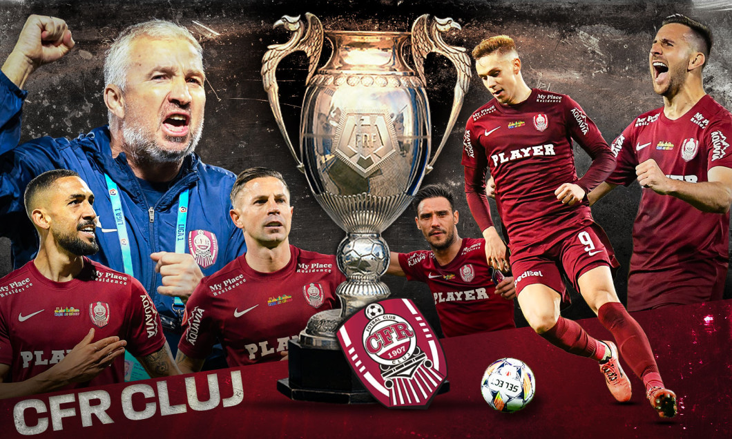 CFR Cluj a cucerit Cupa României, după ce a învins FC Hermannstadt în finală