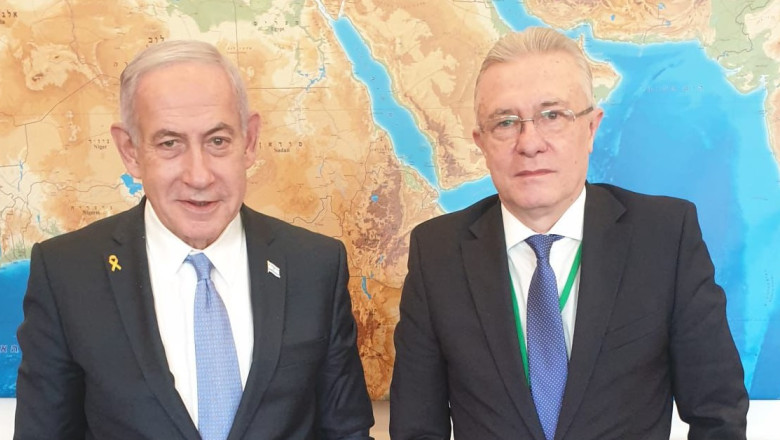 Consilierul prezidențial Cristian Diaconu, întrevedere cu Benjamin Netanyahu. Ce teme au fost discutate