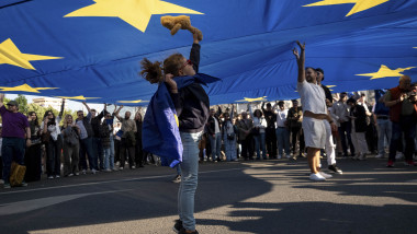 miting pro europa nicusor dan