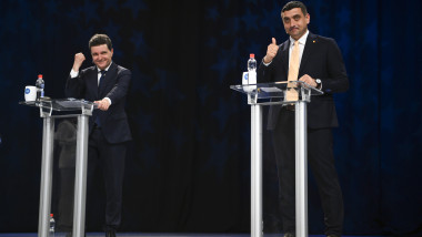candidati prezidentiale nicusor dan george simion