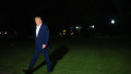 U.S. President Donald Trump arrives on the South Lawn of the White House in Washington, DC on Friday, May 16, 2025. Photo by Annabelle Gordon/Pool/ABACAPRESS.COM