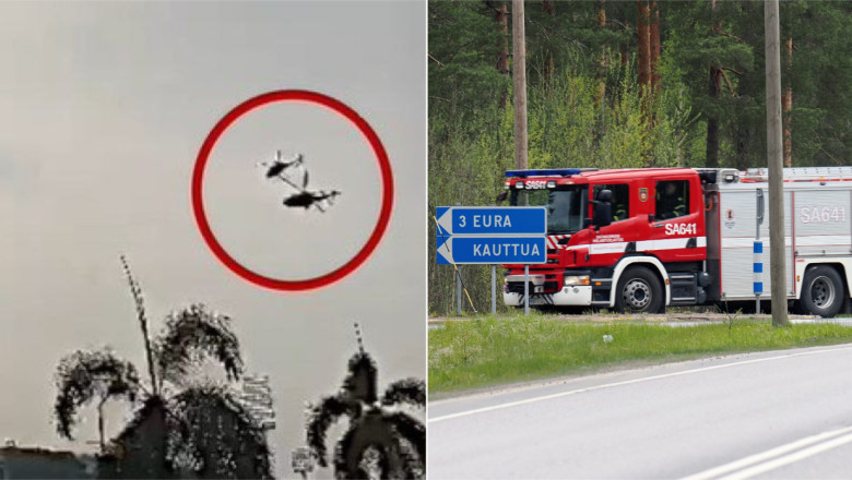 Două elicoptere s-au ciocnit în aer, în Finlanda: toți pasagerii au murit. Victimele erau oameni de afaceri din Estonia