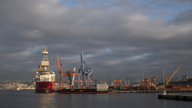 Istanbul,,Turkey,-,October,22,,2020:,Turkey's,3rd,Drill,Ship