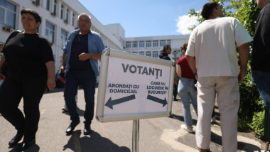 BUCURESTI - ALEGERI 2025 - REGIE - COADA LA VOT - 18 MAI 2025
