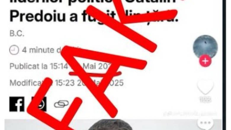FOTO  Avertisment al MAI: Clipuri false pe TikTok care și îl dau câștigător pe George Simion