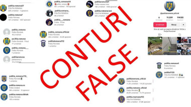 fake conturi politie
