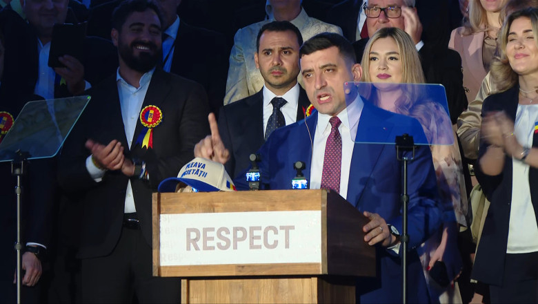 Alegeri prezidențiale 2025. Mesajul lui George Simion după apariția primelor rezultate: „Este victoria lui Călin Georgescu”