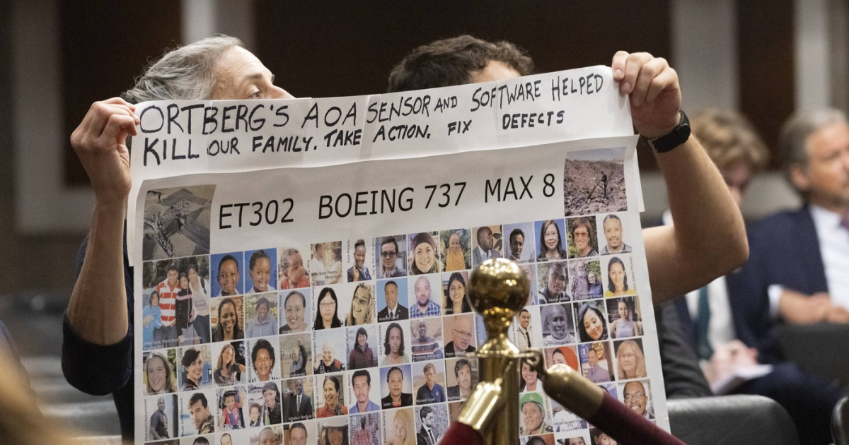 Familiile victimelor Boeing 737 MAX contestă acordul cu DOJ care ar scăpa compania de răspundere
