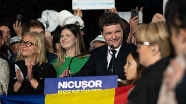 BUCURESTI - ALEGERI 2025 - TURUL 2 - NICUSOR DAN - EXIT POLL - 18 MAI 2025