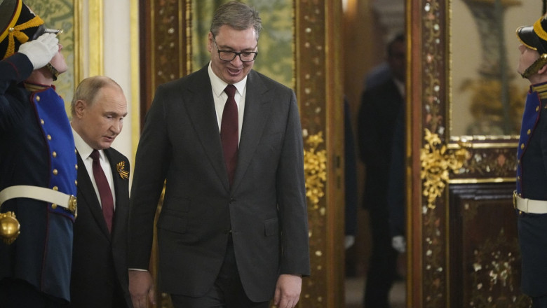 Preşedintele sârb Aleksandar Vucic îi cere lui Vladimir Putin gaze naturale la preţ redus. Ce a spus liderul de la Kremlin