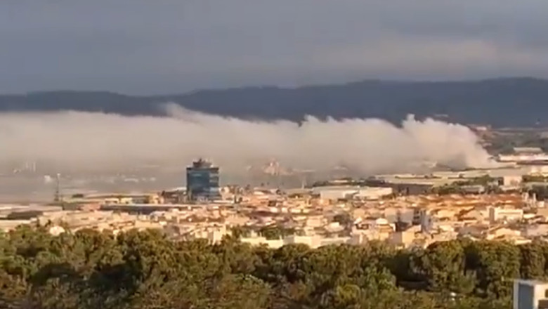 Nor toxic de clor în Catalonia: Peste 160.000 de oameni, blocați în case