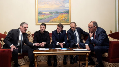 macron starmer zelenski merz tusk