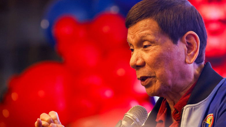 Rodrigo Duterte a câștigat alegerile pentru primăria unui oraș din Filipine, deși este închis într-un penitenciar din Haga