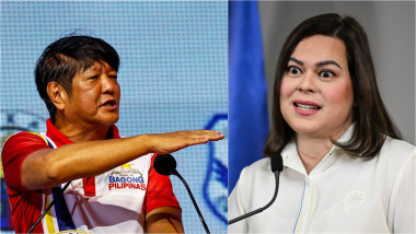 președintele Ferdinand Marcos și vicepreședinta Sara Duterte
