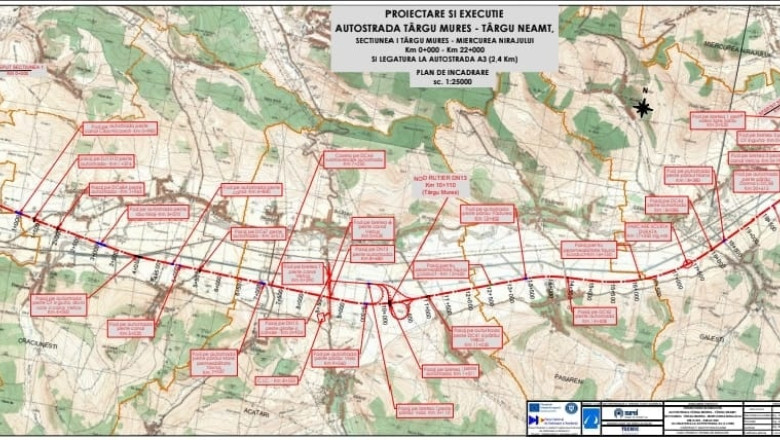 Lucrările la viitoarea autostradă A8 avansează. O nouă secțiune intră în execuție din 15 mai