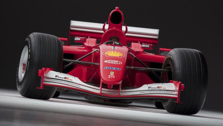 Moștenirea lui Schumacher. Cu cât s-a vândut la licitație un monopost Ferrari cu care campionul a câștigat la Monaco