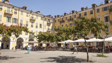 Place Garibaldi, Garibaldi Square, Nice, Cote D’Azur, France