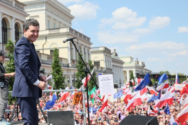 nicusor dan, la varsovia