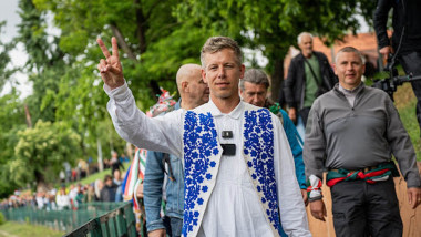 Peter Magyar în Oradea. Foto- Facebook