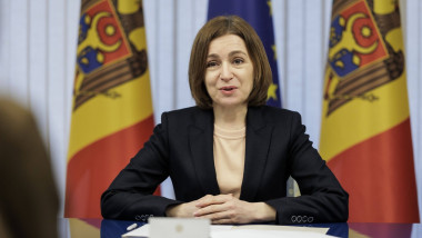 Maia Sandu, președinta Republicii Moldova.