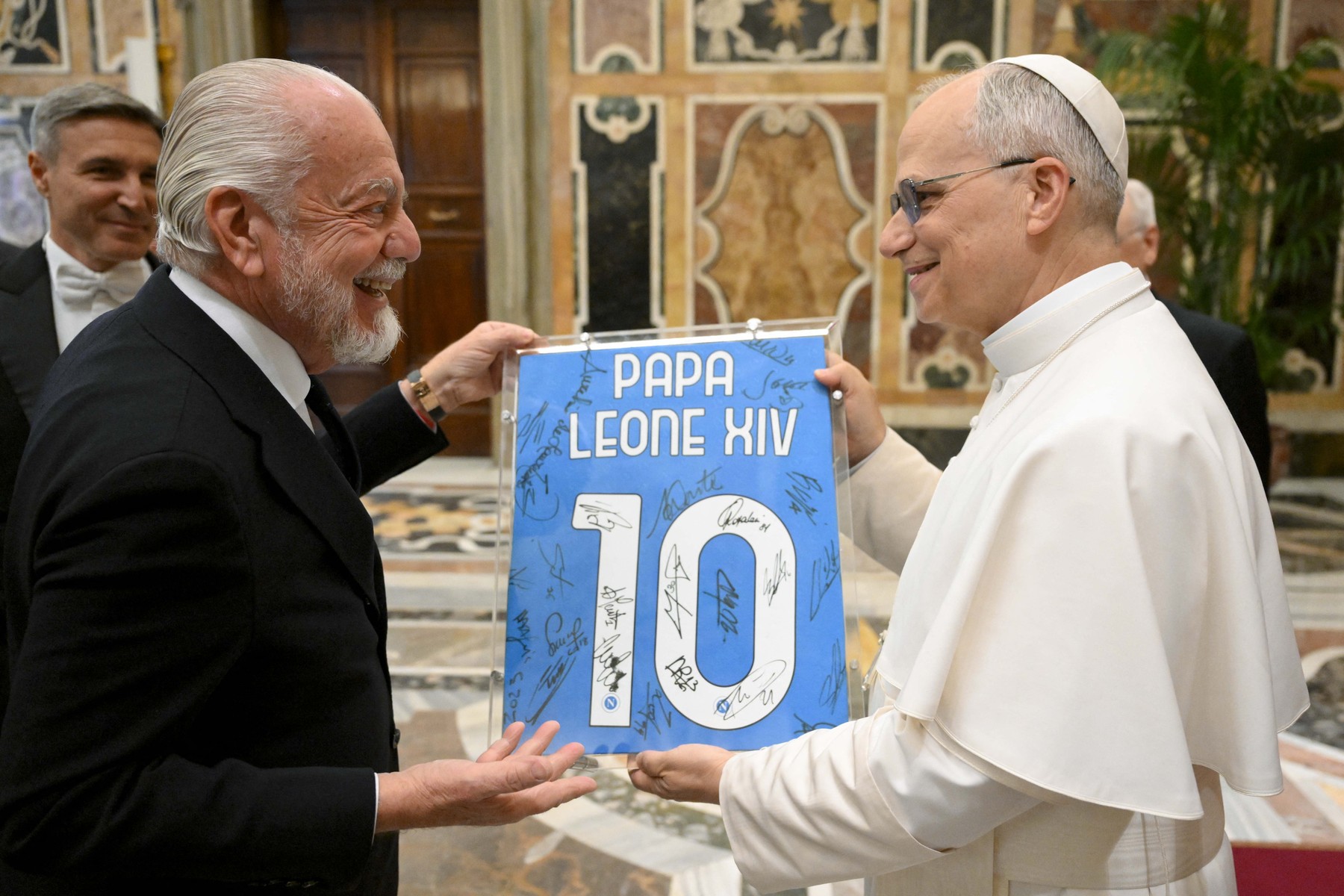 Campionii Italiei din Seria A au fost primiți la Vatican de către papa Leon al XIV-lea. Mesajul suveranului pontif