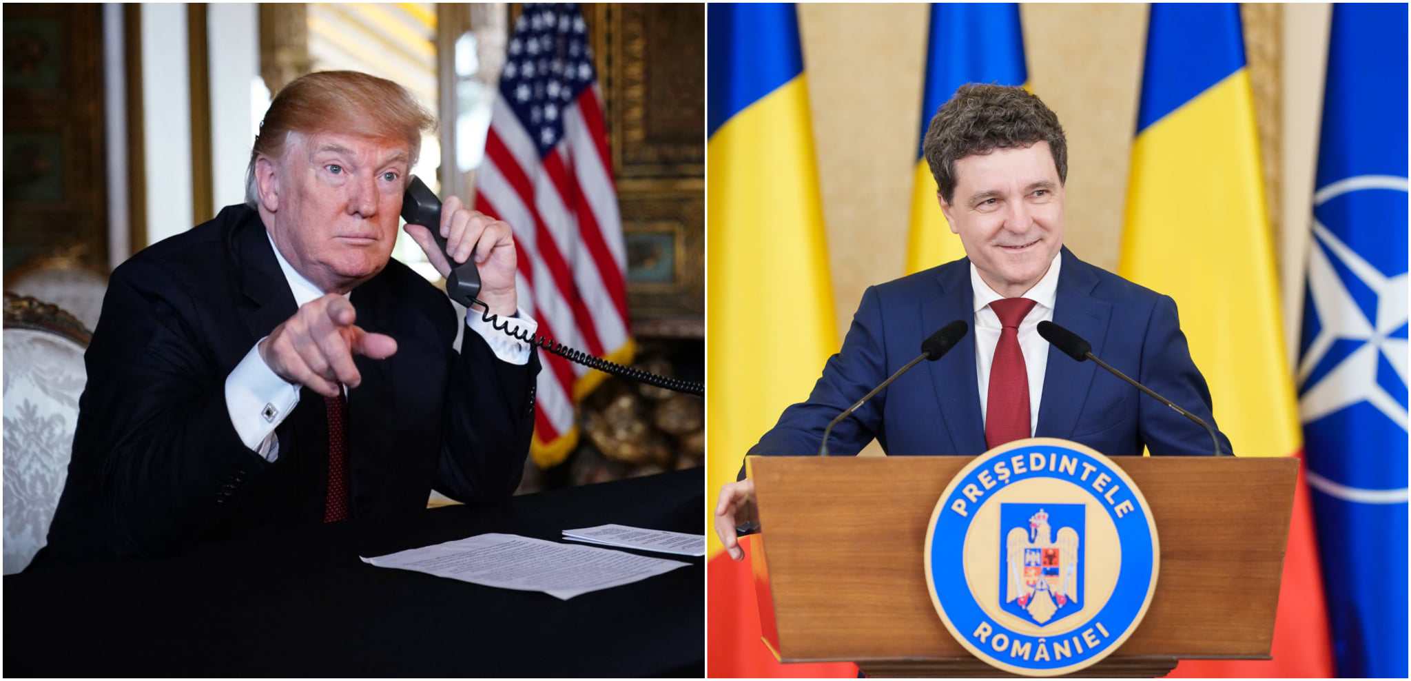 Nicușor Dan a vorbit la telefon cu Donald Trump
