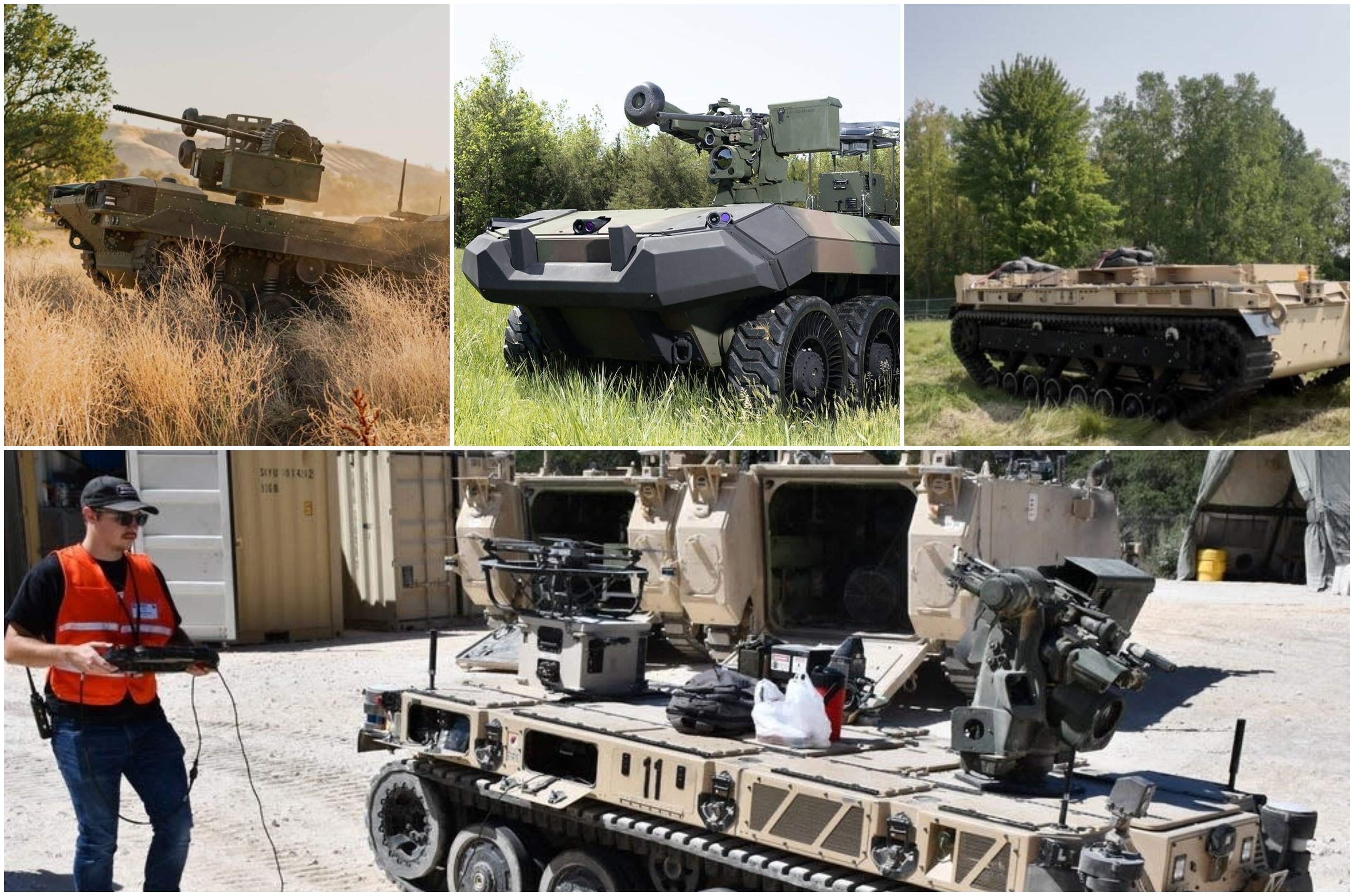 Dronele obligă Armata SUA să-și regândească vehiculele de luptă robotizate. Patru prototipuri revoluționare