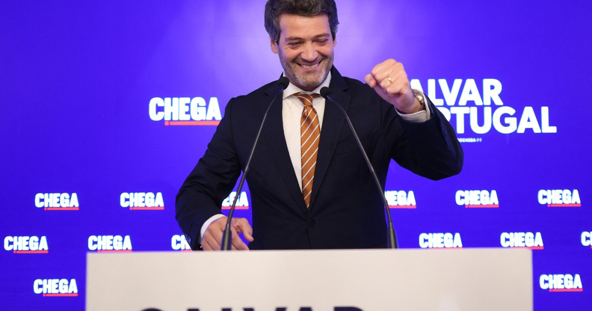 Chega surclasează socialiștii și devine a doua forță politică în Portugalia