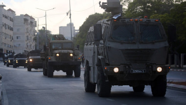 Armata israeliană în orașul Nablus