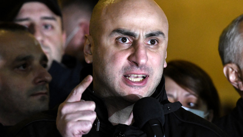 Lider al opoziției pro-europene din Georgia, arestat. Nika Melia este liderul partidului Ahali și riscă un an de închisoare