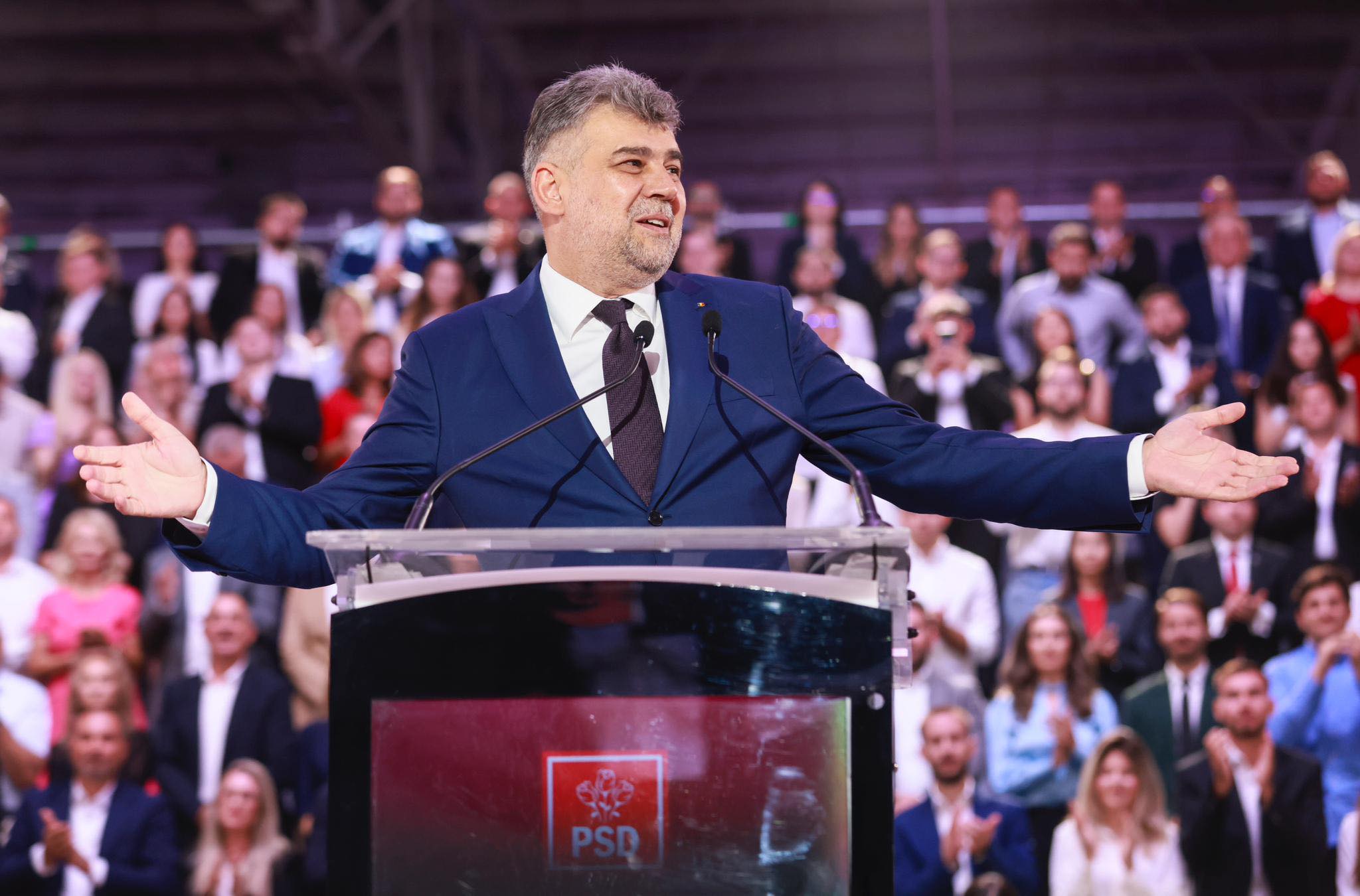 Primul mesaj al lui Marcel Ciolacu după demisia de la șefia PSD: „Rămân aici. Dar nu pe scenă, ci în rând”