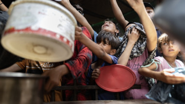 Imagini din Gaza