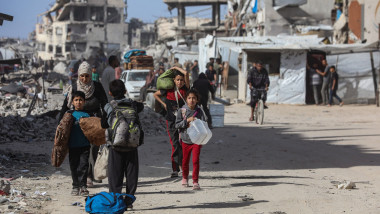 Imagini din Gaza