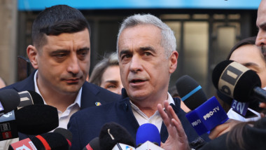 george simion si calin georgescu fac declaratii