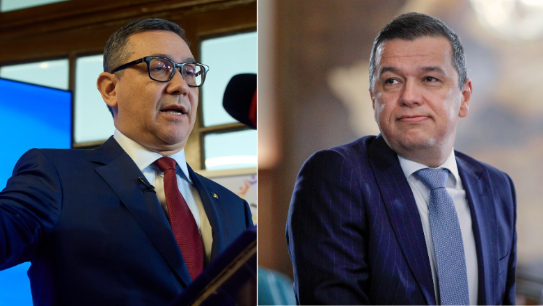 Ponta îl acuză pe Grindeanu că a strâns voturi pentru Simion, alături de un lider din PNL. Reacția președintelui interimar al PSD